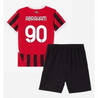 AC Milan Tammy Abraham #90 Hemmatröja Barn 2024-25 Kortärmad (+ Korta byxor)